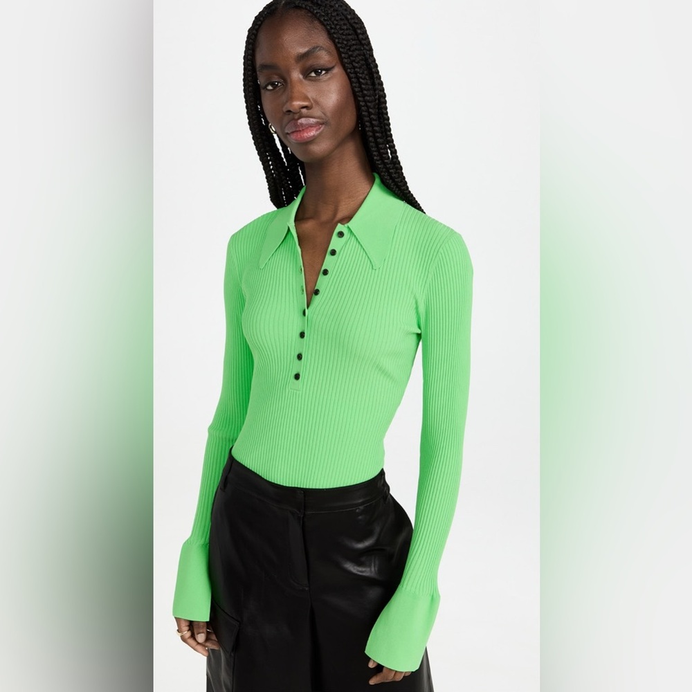 A.L.C. Eleanor Sweater - Neon Green